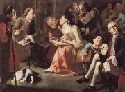 TRAVERSI, Gaspare The Drawing Lesson oil painting